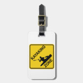 Kajakzone Gepäckanhänger (Vorderseite vertikal)