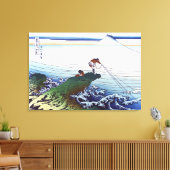 Kajikazawa in der Provinz Kai Leinwanddruck (Insitu (Wohnzimmer))