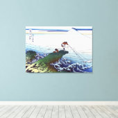 Kajikazawa in der Provinz Kai Leinwanddruck (Insitu (Holzboden))