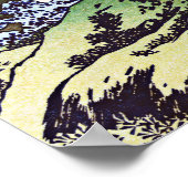 Kajikazawa in der Provinz Kai Poster (Ecke)