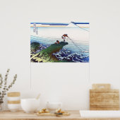 Kajikazawa in der Provinz Kai Poster (Küche)