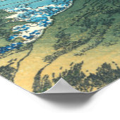 Kajikazawa in der Provinz Kai Poster (Ecke)