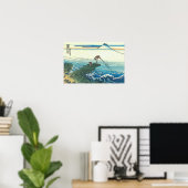 Kajikazawa in der Provinz Kai Poster (Heimbüro)