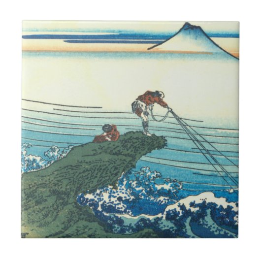 Kajikazawa in Kai Provinz Fliese (Vorderseite)