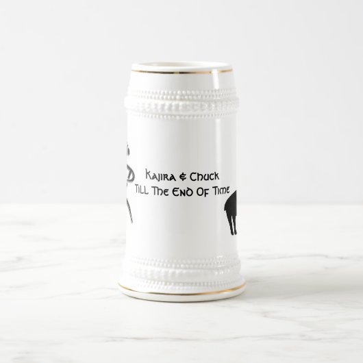 Kajira u. Klemmen-Liebe Stien Bierglas (Mittel)