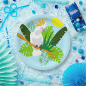 Kakadu 3 pappteller (Party)