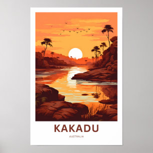 Kakadu Australia Travel Print Poster