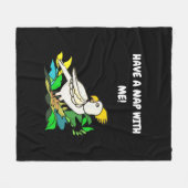 Kakadu Fleecedecke (Vorderseite (Horizontal))