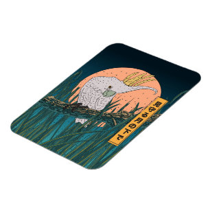 Kakadu-Japan-Reiseposter Magnet