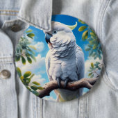 Kakadu-Kunst Button (Beispiel)