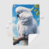 Kakadu-Kunst Golfhandtuch (Insitu)