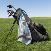 Kakadu-Kunst Golfhandtuch (Gras)