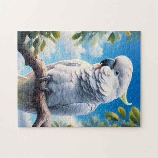 Kakadu-Kunst Puzzle (Horizontal)