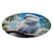 Kakadu-Kunst Schneidebrett (Ecke)