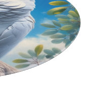 Kakadu-Kunst Schneidebrett (Ecke)