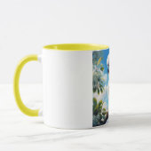 Kakadu-Kunst Tasse (Links)