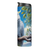Kakadu-Kunst Thermosbecher (Nach rechts gedreht)
