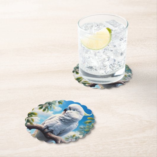 Kakadu-Kunst Untersetzer (Vor Ort)