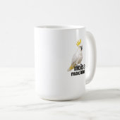 Kakadu-Lärmmaschine Kaffeetasse (VorderseiteRechts)