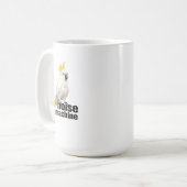 Kakadu-Lärmmaschine Kaffeetasse (Vorderseite Links)