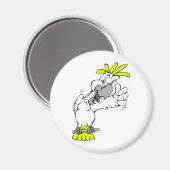 Kakadu Magnet (Vorderseite/Rückseite)