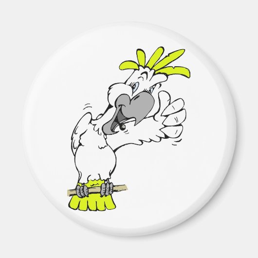 Kakadu Magnet (Vorne)