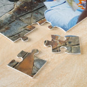 Kakadu mit Flügel Puzzle (Seite)