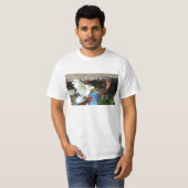 Kakadu mit Flügel T-Shirt (Vorne ganz)
