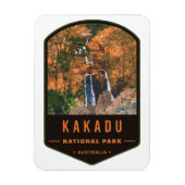 Kakadu Nationalpark Abzeichen Magnet (Vertikal)