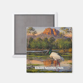 Kakadu Nationalpark Australien Magnet (Vorderseite/Rückseite)