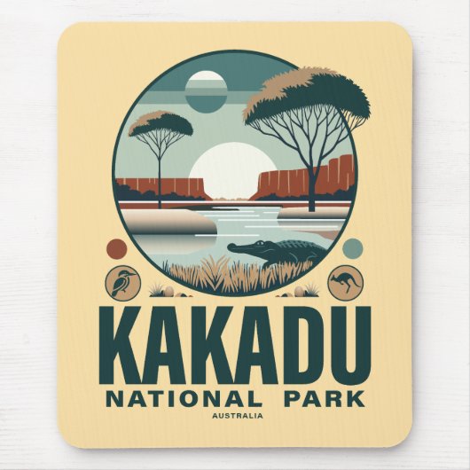 Kakadu Nationalpark Australien Mousepad (Vorne)