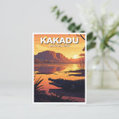 Kakadu Nationalpark Australien Postkarte (Stehend Vorderseite)