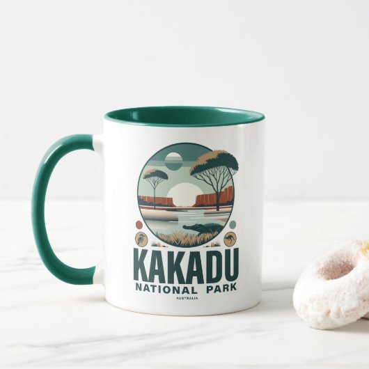 Kakadu Nationalpark Australien Tasse (Mit Donut)