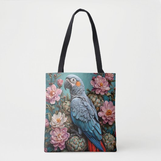 Kakadu-Papagei Tasche (Vorderseite)