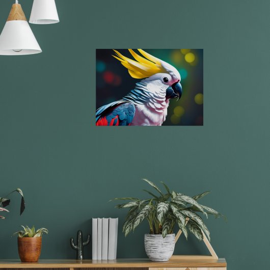 Kakadu Poster (Wohnzimmer 1)