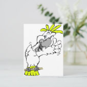 Kakadu Postkarte (Stehend Vorderseite)