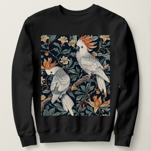 Kakadu-Sweatshirt Sweatshirt (Design vorne)