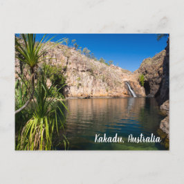Kakadu Waterfall Postkarte