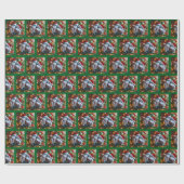 Kakadu-Weihnachtspapier Geschenkpapier (Flach)
