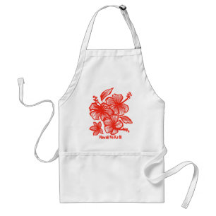 Kakahiaka Hibiscus Hawaiian Küchenschürze Schürze