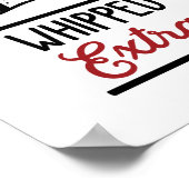 Kakao Bar Weihnachten Poster (Ecke)