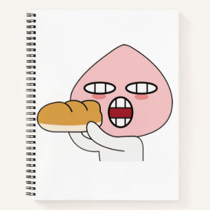 Kakao Emoticons - Charmante Apeach Edition Notizblock
