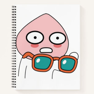 Kakao Emoticons - Charmante Apeach Edition Notizblock