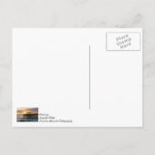 Kakao Erstaufgang Postkarte (Rückseite)