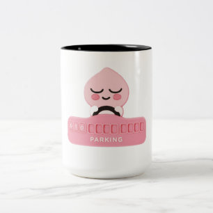 KaKao Freunde - Apeach fährt Zweifarbige Tasse