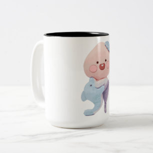KaKao Freunde - Meerjungfrau Apeach Zweifarbige Tasse
