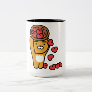 Kakao Freunde Ryan23w Zweifarbige Tasse