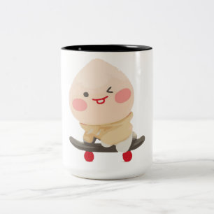 KaKao Freunde - Skateboarder Apeach Zweifarbige Tasse