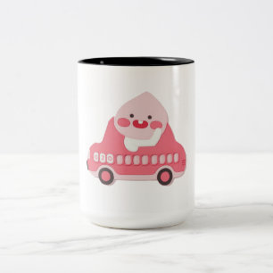 KaKao Freunde - winkender Apeach Zweifarbige Tasse