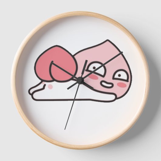 Kakao Friends Apeach Uhr (Vorderseite)